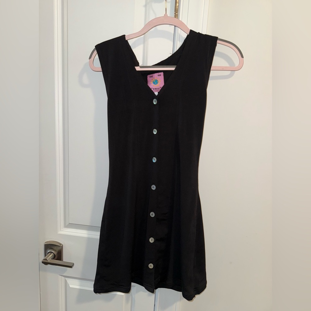 UNIF Black Mini Dress